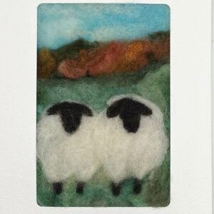 Two Sheep (Fall Colors)